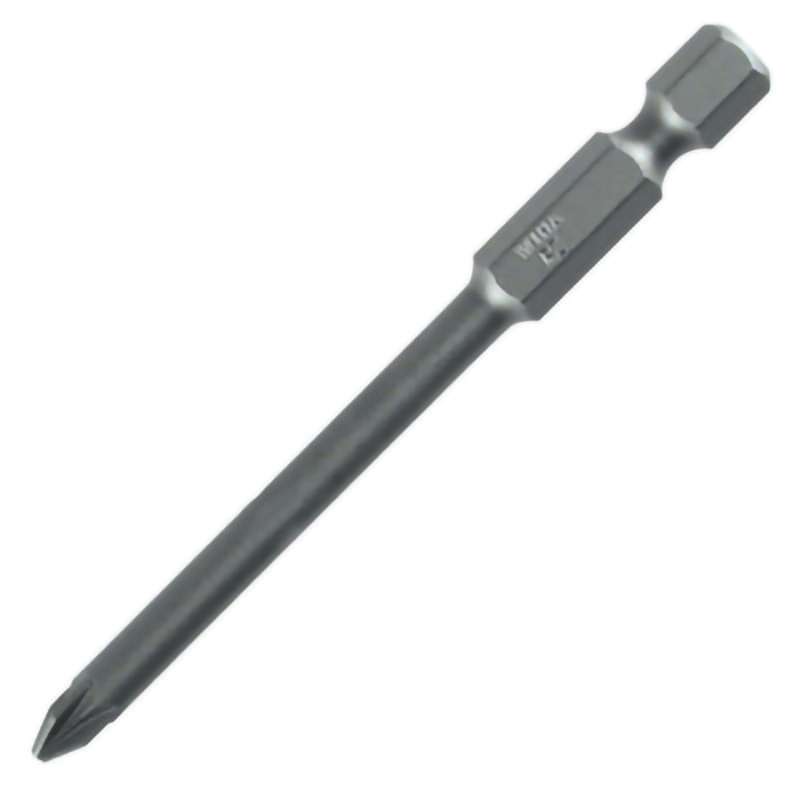 #000 Phillips Power Bit with 1/4" Hex Drive 1-15/16" Long